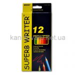 Кольорові олівці 12 кольорів Marco