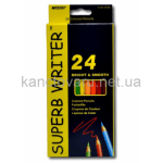 Кольорові олівці 24 кольори Marco