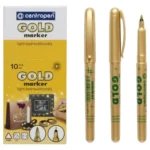 Маркер Centropen Gold золото