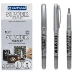 Маркер Centropen Silver срібло