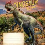 Набір зошитів Школярик Dinosaur в лінію 18 аркушів 25 шт.
