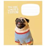 Набір зошитів Школярик Dog в лінію 12 аркушів 30 шт.