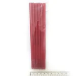 Клей для термопістолета з глітером червоний 6шт