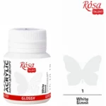 АКРИЛ для декору "ROSA TALENT" Білий глянцевий 20 мл