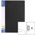 Папка А4 притиск  кишеня Economix чорна