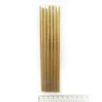 Клей для термопістолета з глітером золотий 6шт