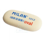 Гумка "MILAN" овальна біла