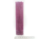 Клей для термопістолета з глітером фіолетовий 6шт