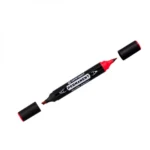 Маркер Permanent  Double червоний двосторонній