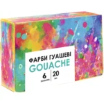 Гуаш "Школярик" Genius 6 кол. 20 мл