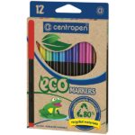 Фломастери Еко Centropen 12 кольорів