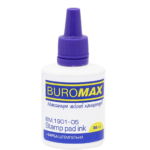 Фарба штемпельна "BuroMAX"30 фіолетова