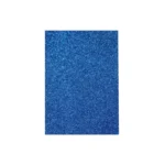 Фоаміран А4 1.7мм з глітером синій клейкий