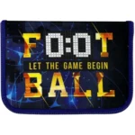 Пенал "CLASS" 1-яр. пустий поліестер "Football"