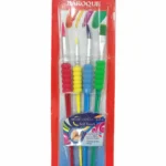 Набір пензлів 4шт Baeogue синтетика з гумовим утримувачем