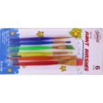 Набір пензлів синтетика 6шт