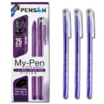 Ручка кулькова "My Pen" 1,0 мм фіолетова