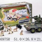 Танк з солдатами, муз.свет.кор.51 * 26,8 * 21,7